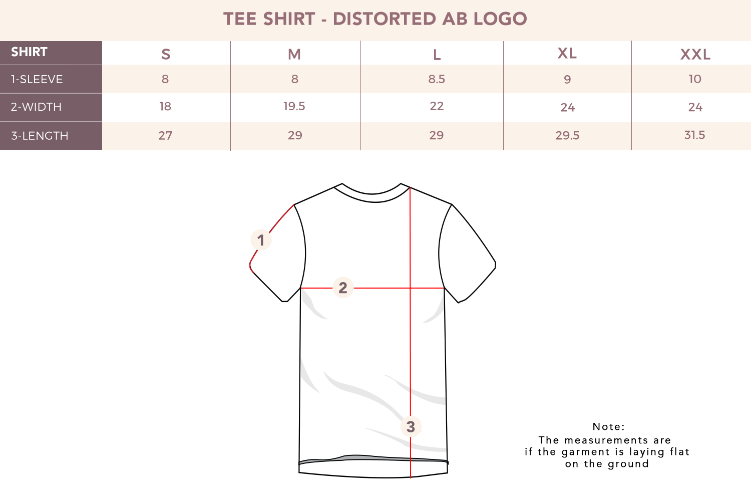 Tee Shirt - Distorted AB Logo - Image 3